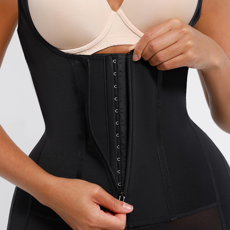 Rebecca 2.0 - Postoperatieve Shapewear met U-Vormige Borstondersteuning