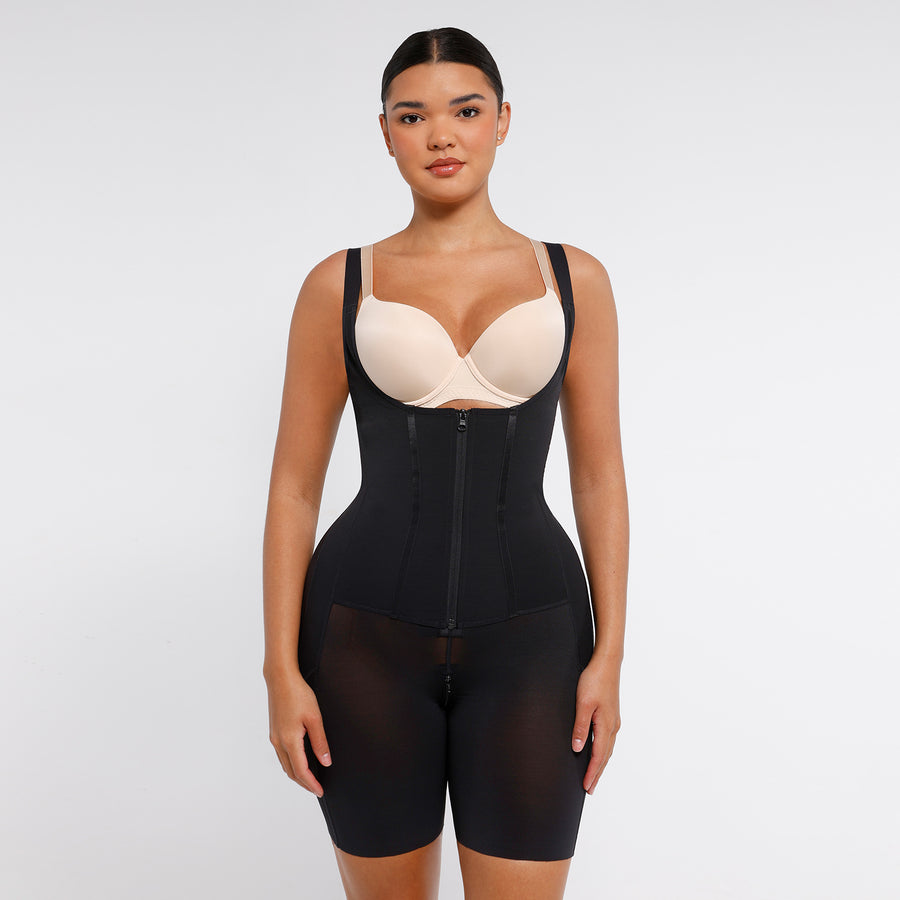 Rebecca 2.0 - Postoperatieve Shapewear met U-Vormige Borstondersteuning