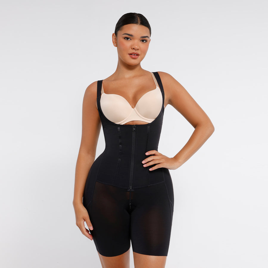 Rebecca 2.0 - Postoperatieve Shapewear met U-Vormige Borstondersteuning